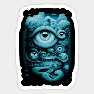 Trippy Eye 3.0 Sticker